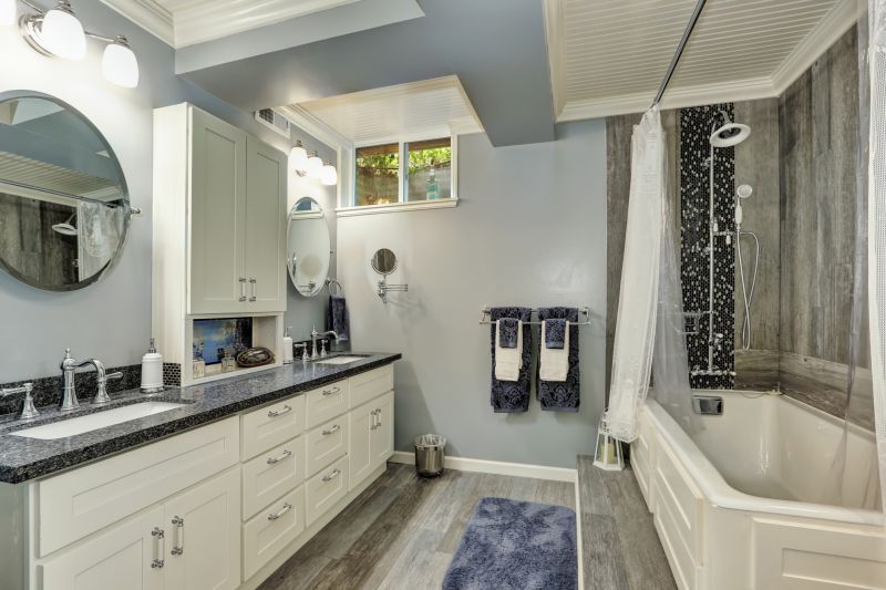 Renovated Bathroom with Storage